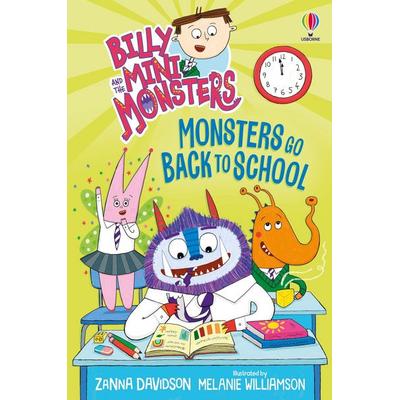 Billy and the Mini Monsters: Monsters Go Back to School, Taschenbuch von Zanna Davidson, Usborne Publishing, 978-1-83540-415-7