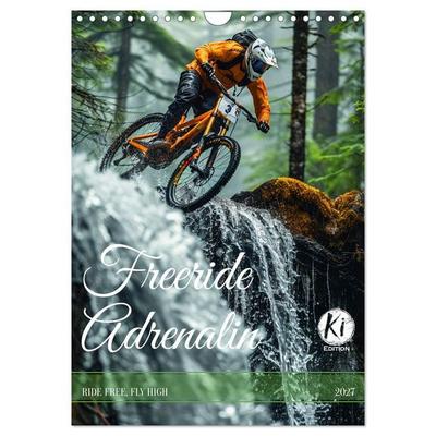 Freeride Adrenalin (Wandkalender 2027 DIN A4 hoch), CALVENDO Monatskalender