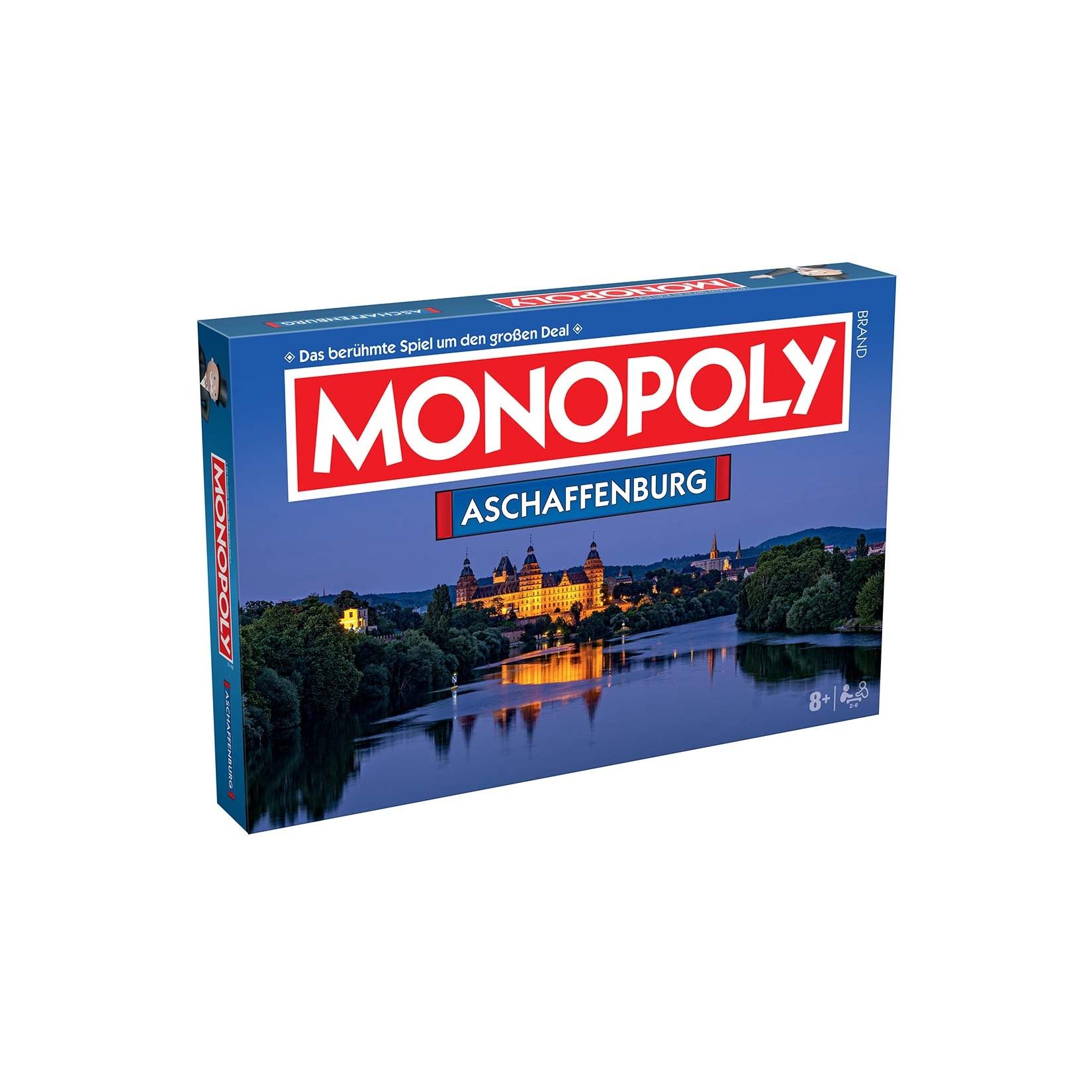 Monopoly Aschaffenburg Brettspiel Gesellschaftsspiel Spiel Cityedition Stadtedition