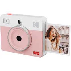 Kodak Mini Shot3 Retro 4Pass 2in1 camera & printer - pink, Sofortbildkamera, Pink