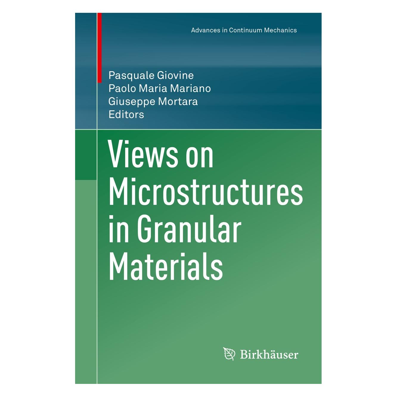Springer Views on Microstructures in Granular Materials (Englisch, Hardcover, Giuseppe Mortara, Paolo Maria Mariano, Pasquale Giovine) (9783030492663)