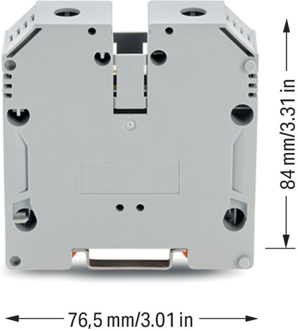 WAGO Connecteur de passage 2 conducteurs 883-7001 70 mm² (883-7001)