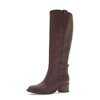 Reitstiefel GABOR "Reiterstiefel", Damen, Gr. 37,5, braun, Schuhe Reitstiefel