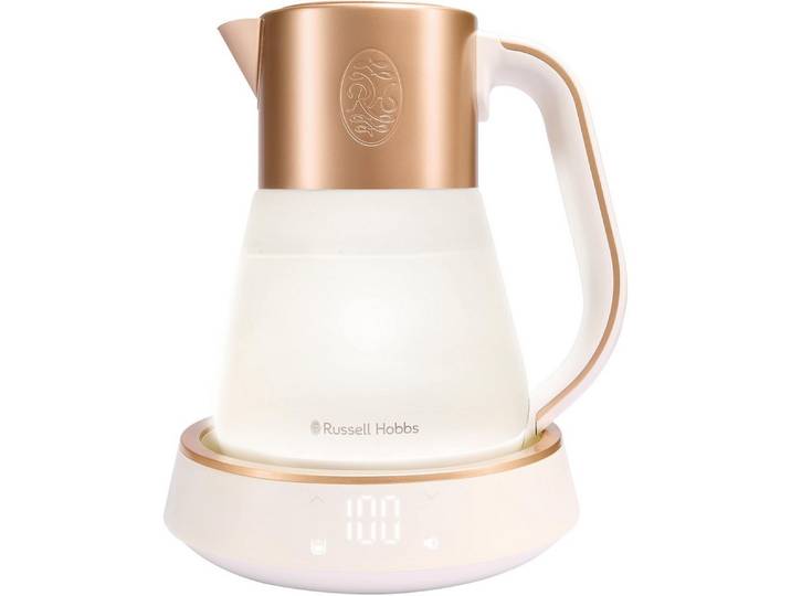 RUSSELL HOBBS Wasserkocher Calm 27450-70, 1,7 l, 2400 W, mit Temperatureinstellung, Innenbeleuchtung und beruhigenden Klängen