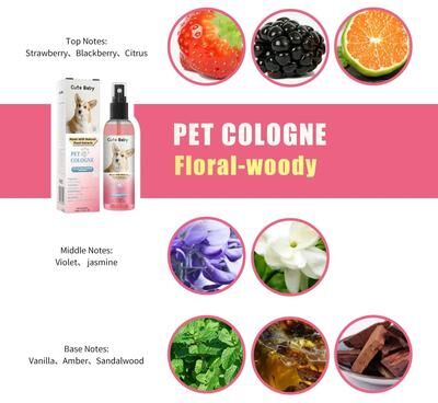 Uplift Picks Premium Dog Grooming Spray Deodorizer Cologne For Fresh Coat Care Between Baths 15