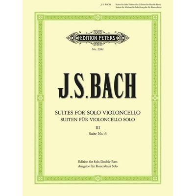 6 Solo Violoncello Suites BWV 1007-1012 Vol.3, Geheftet von , Edition Peters