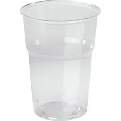 1000 Kunststoff Becher Trend 39 cl Transparent