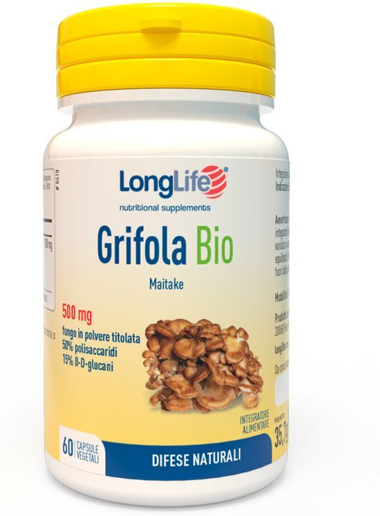 PHOENIX Srl - LONGLIFE Longlife Grifola Bio 500 mg, 60 Capsule