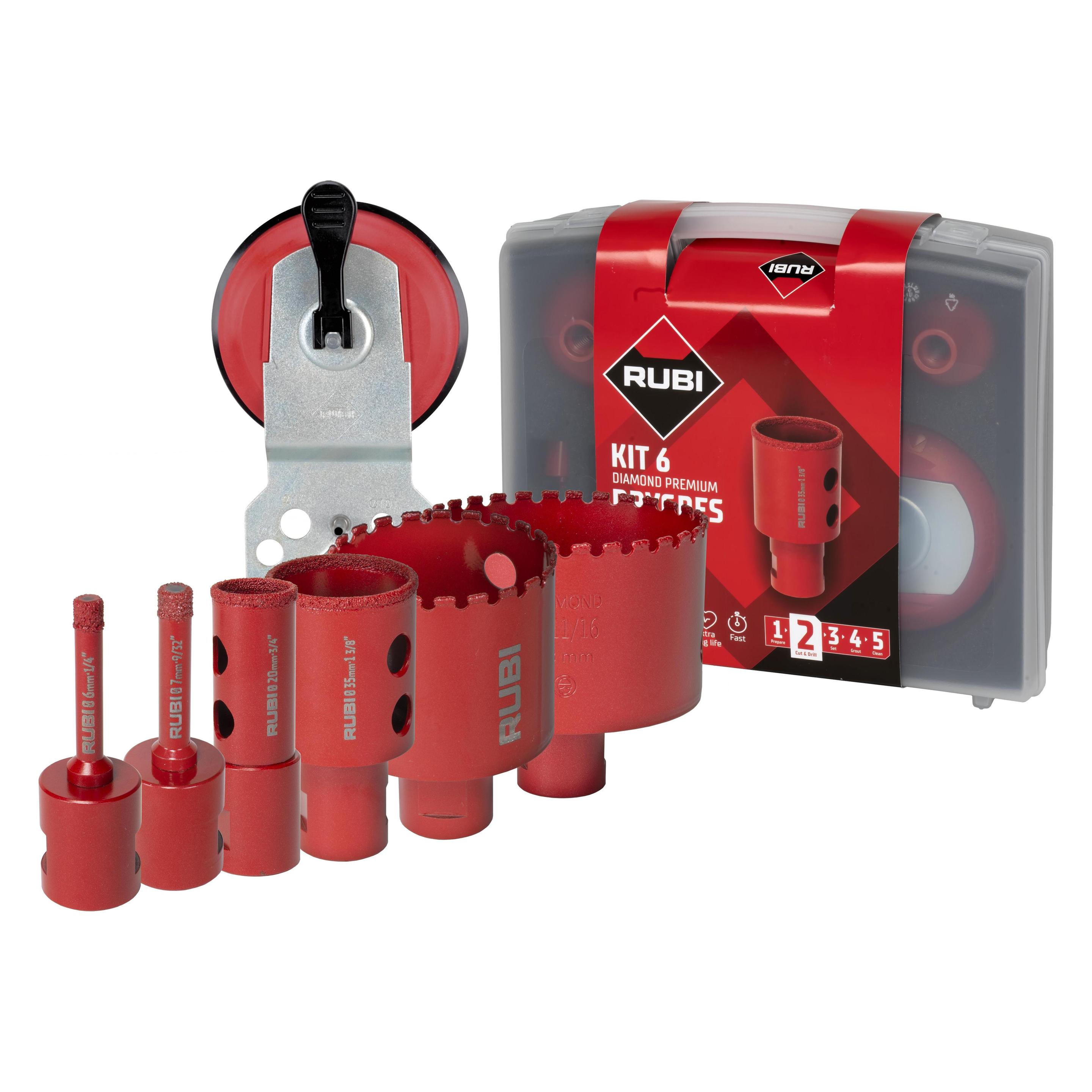 Rubi 51929 (35 Millimeter, 50 Millimeter, 6 Millimeter, 68 Millimeter, 8 Millimeter, bis 20 Millimeter) (51929)