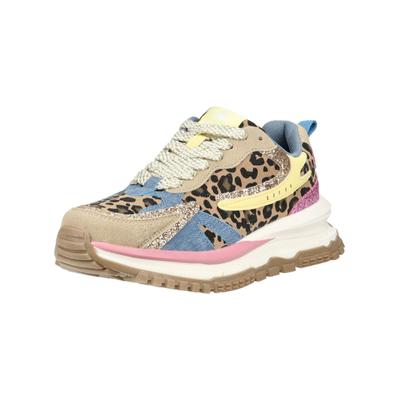 Sneaker BLOWFISH "Blowfish Sneaker Lederimitat", Damen, Gr. 40, Lederimitat, bunt (leopard), Schuhe Sneaker