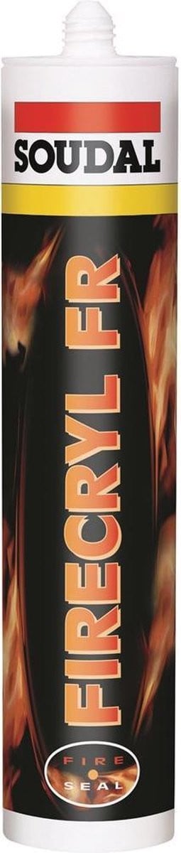 Soudal Firecryl Brandwerende Kit Wit 310 ml