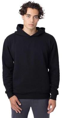 econscious EC5300 Reclaimist Hooded Sweatshirt in Black size Small   Cotton