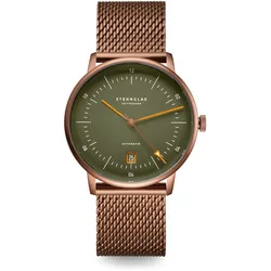 STERNGLAS - NAOS AUTOMATIK - EDITION BRONZE - milanaise 20 bronze / 38MM