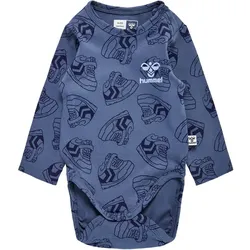 hummel hmlSNEAKER langarm Baby-Stramplers 7050 - bering sea 74