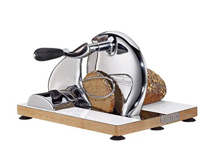 Zassenhaus manueller Allesschneider Brotschneidmaschine Handschneider Edelstahl