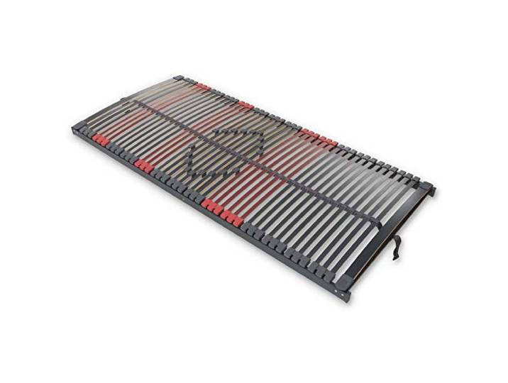 Betten ABC 7-Zonen Lattenrost Max Premium NV / Lattenrahmen in 120 x 220 cm mit 44 Leisten und Mittelzonenverstellung - geeignet für alle Matratzen