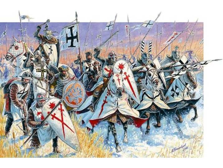 Zvezda 500788016-1:72 Livonian Knights