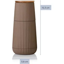 Ad Hoc Set Pfeffer- Salzmühle SCAPE &, Pfeffermühle + Salzmühle, Beige