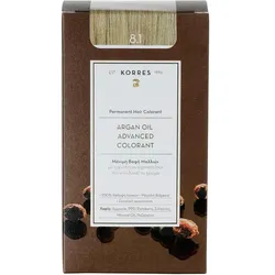 145ml KORRES Argan Oil Advanced Colorant Set (Hair Color 50ml + Applikator 75ml + Conditioner 20ml + Handschuhe)