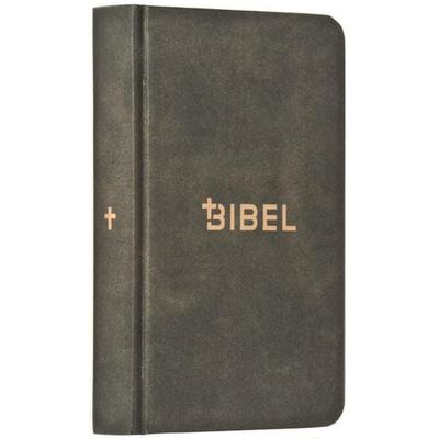 Die Bibel – Schlachter 2000 – Miniaturausgabe (illustrierter fester Einband – Antikleder-Optik), Gebundene Ausgabe von , Christliche
