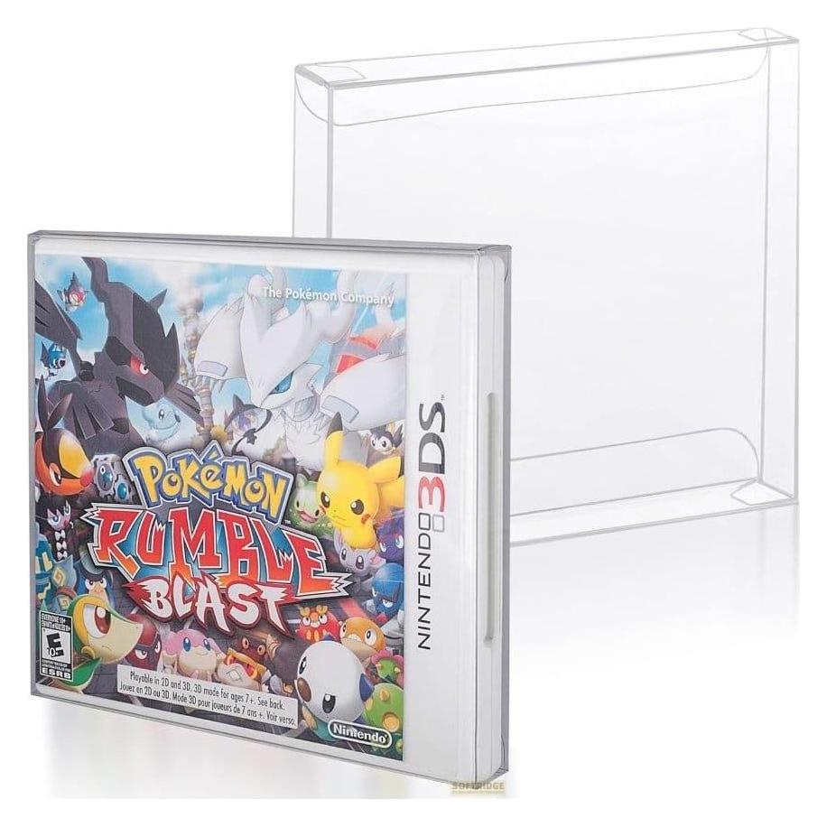 Evoretro Pack 25 boîtes de protection en PET pour jeux PS1/Single CD/Dreamcast (Jewel Case) Games (EVO-CD-PR-5005)