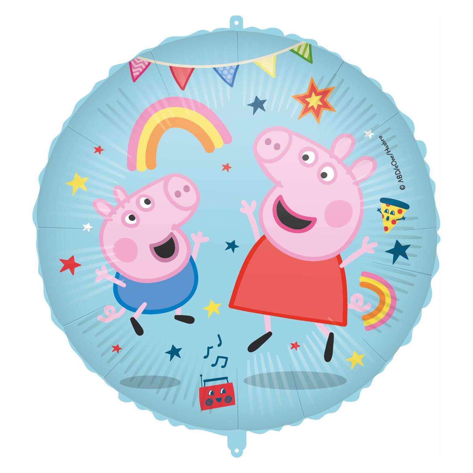 Magni Folienballon Peppa Pig D46cm (1x) (GN93038)