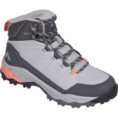 Wanderschuh MCKINLEY "Tahsis MID AQX W", Damen, Gr. 39, grau (charcoal), Synthetik, Textil, Schuhe Wanderschuh, wasserdicht