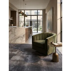 Teppich Antirutsch Anthrazit 120x160 cm - ALDAN   Kadima Design