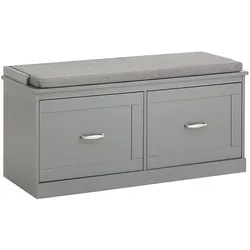 SoBuy, Schuhschrank, Garderobenbank (98 x 37 x 48 cm)