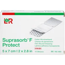 Suprasorb F Protect Folien-Wundverband 5x7cm St 10 ST