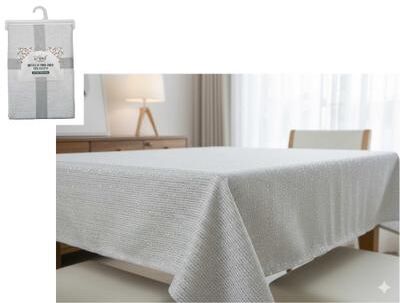 IH Casa Decor Lurex Tablecloth 60 X 90 Silver