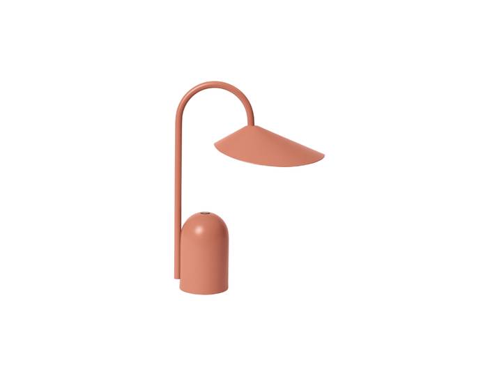 Ferm Living - Lampe sans fil rechargeable Arum - Orange - Fer