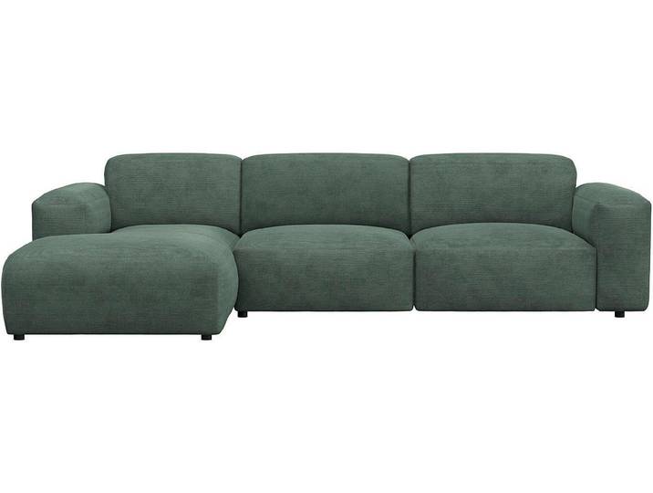 FLEXLUX Ecksofa Lucera bequem und komfortabel durch hochwertigen Sitzaufbau, L.Form, modern & anschmiegsam, Kaltschaum, Stahl-Wellenunterfederung