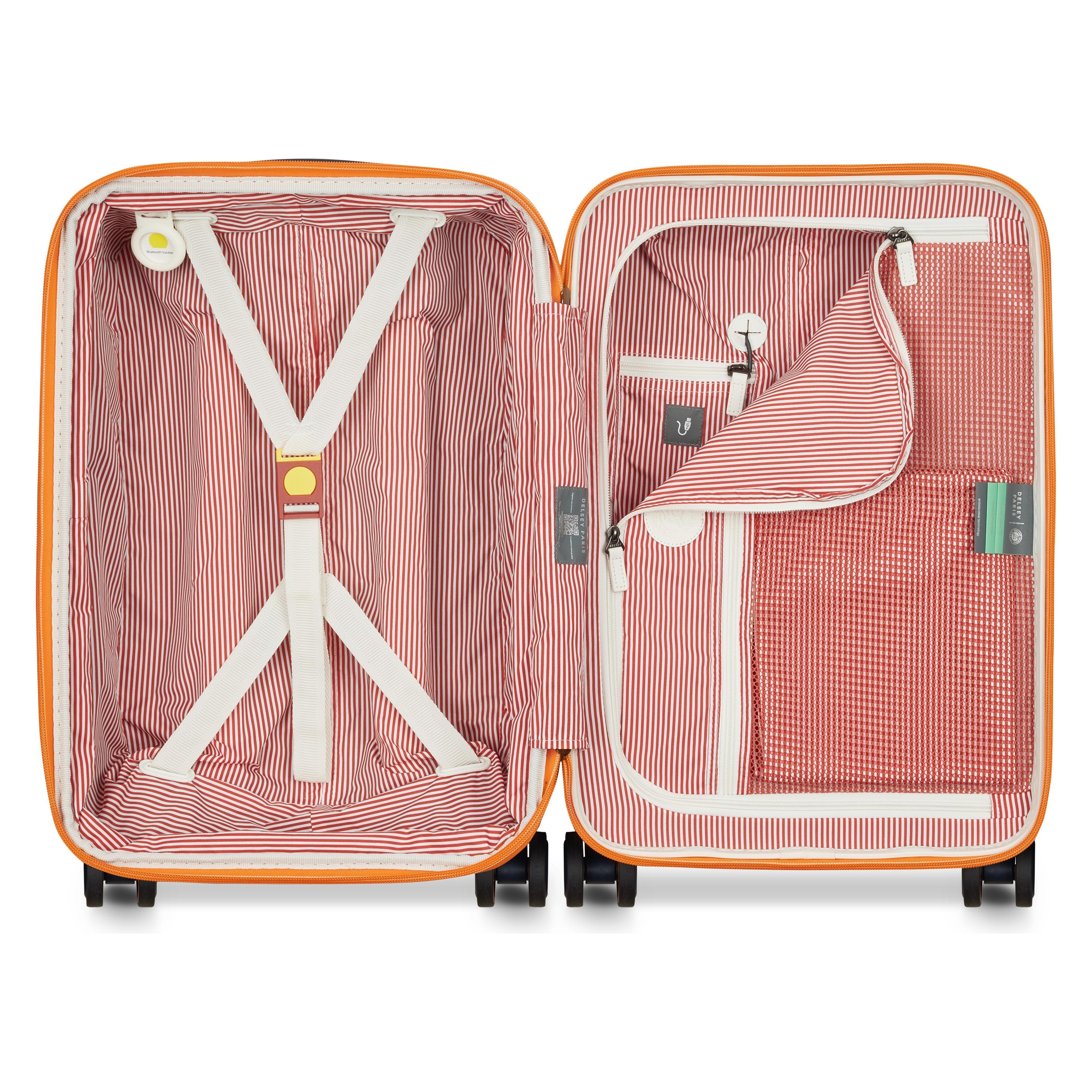 Delsey 55 cm Expandable luggage, blue (34 l) (00167780172RG)
