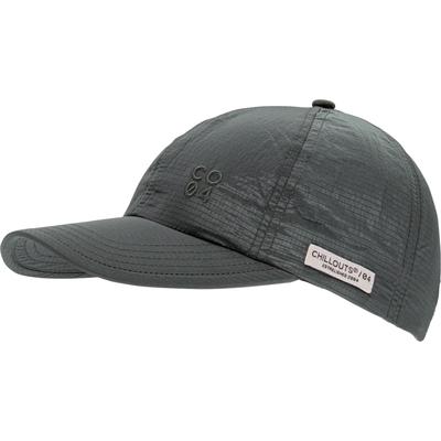 Baseball Cap CHILLOUTS "Patras Hat", Herren, grau, Kunstfaser, unifarben, Caps, aus atmungsaktivem Material mit verstellbarem Verschluss