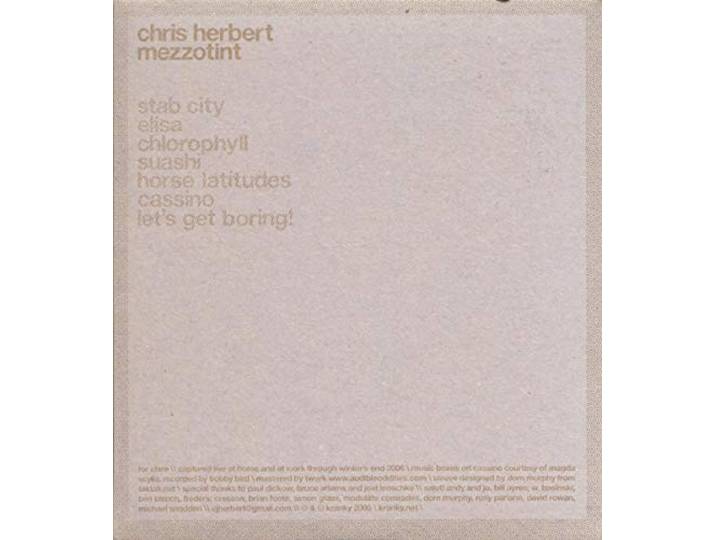 Chris Herbert - Mezzotint