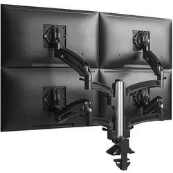 Chief K1C420B - Klemme - 9,07 kg - 25,4 cm (10 Zoll) - 91,4 cm (36 Zoll) - 100 x 100 m (Tisch, 36", 9.07 kg), Monitor Halterung, Schwarz