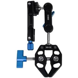 Sirui Alien Series Krabbenklemme mit magischem Arm (Stativklemme), Stativ Zubehör, Schwarz