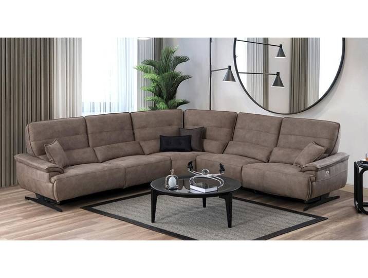 Xlmoebel Ecksofa Modernes L-förmiges Ledersofa für Wohnlandschaften, Ecksofa 1 Teile, Made in Europa