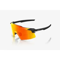 100% Aerocraft Brille Soft Tact Black/HiPER Red Multilayer Mirror