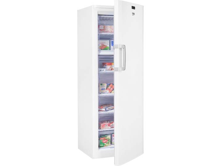 BEKO Gefrierschrank FS127940N , Energieeffizienz: E, weiß, B:59,5cm H:171cm T:64cm, Gefrierschränke, Reduzierte Eisbildung durch MinFrost, Gefrierschrank