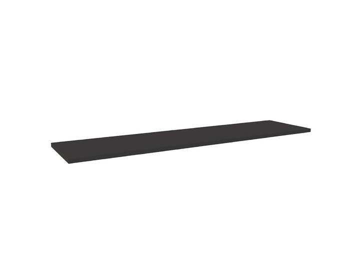 Lomadox Waschtischplatte PUEBLA-56-BLACK, Platte in schwarz matt 180cm