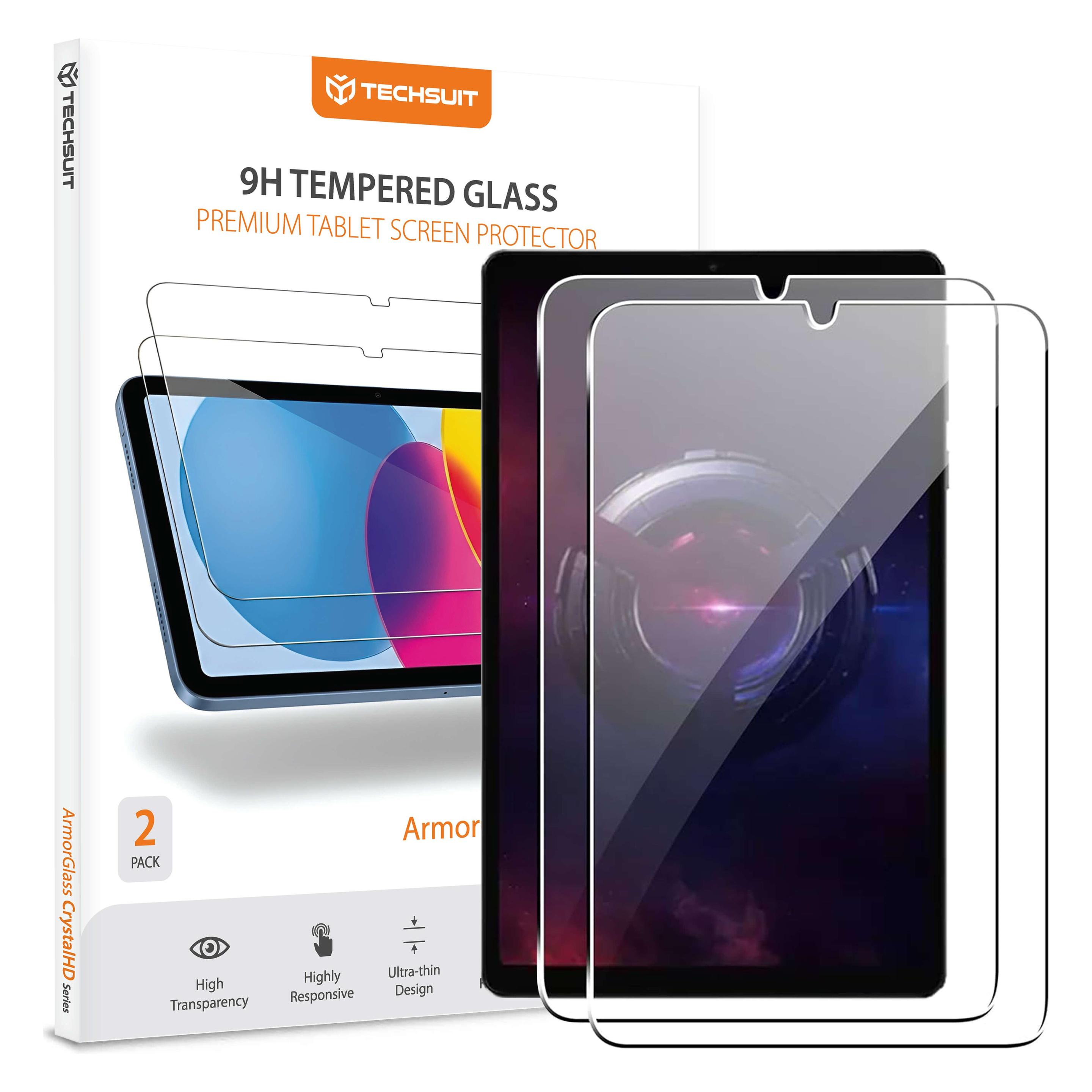 Techsuit - ArmorGlass CrystalHD (2 pack) - Lenovo Legion Tab Gen 3 - Clear (2 Stk., Lenovo Legion Tab) (65367312)