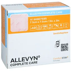 Allevyn Complete Care Xs 7,5x7,5 Cm 10 St