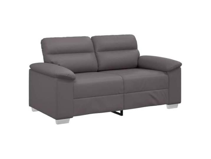 vidaXL 2-Sitzer-Sofa Grau 160x81x84 cm Kunstleder