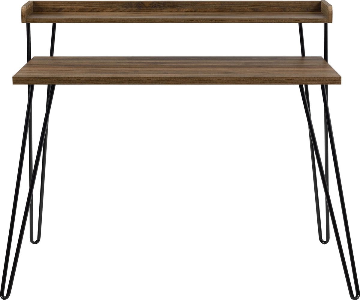 Notio Living Haven-Bureau Walnootlook Bruin