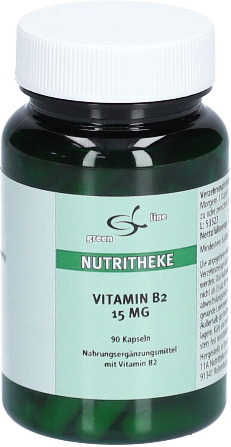 Nutritheke Vitamin B2 15 mg Kapseln 90 St