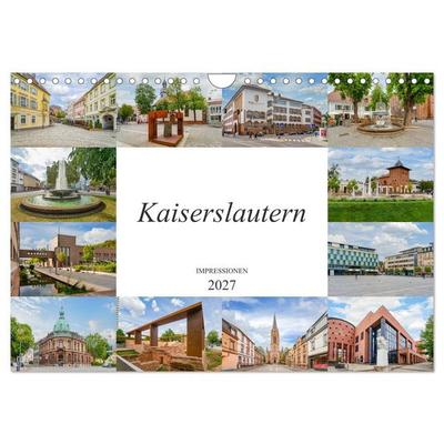 Kaiserslautern Impressionen (Wandkalender 2027 DIN A4 quer), CALVENDO Monatskalender