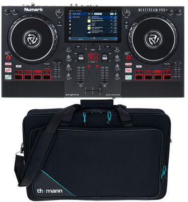 Numark Mixstream Pro+ Bag Bundle noir