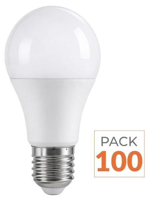 LED-Glühbirne E27, 15W, 220V, A65 - Packung mit 100 Stück - Kaltweiß, 6000K - 8000K